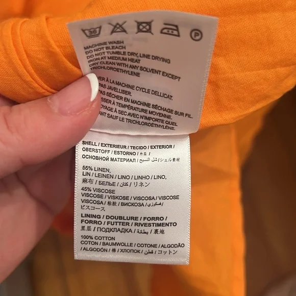 FARM Rio Orange Parrot Print Dress - Picture 13 of 13